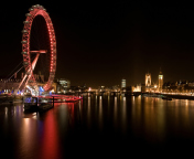 Das London Eye Wallpaper 176x144