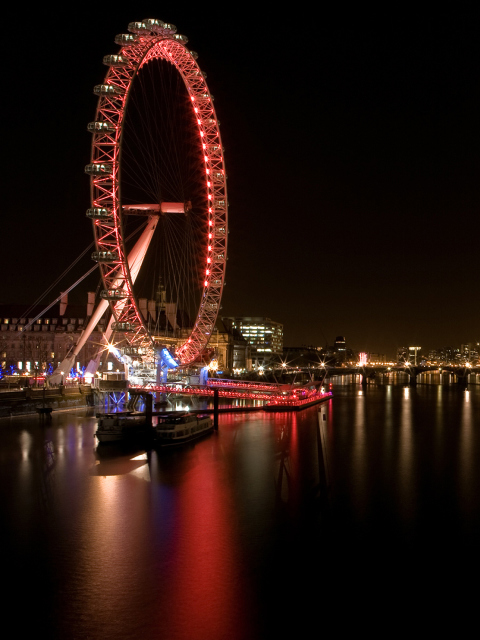 Screenshot №1 pro téma London Eye 480x640