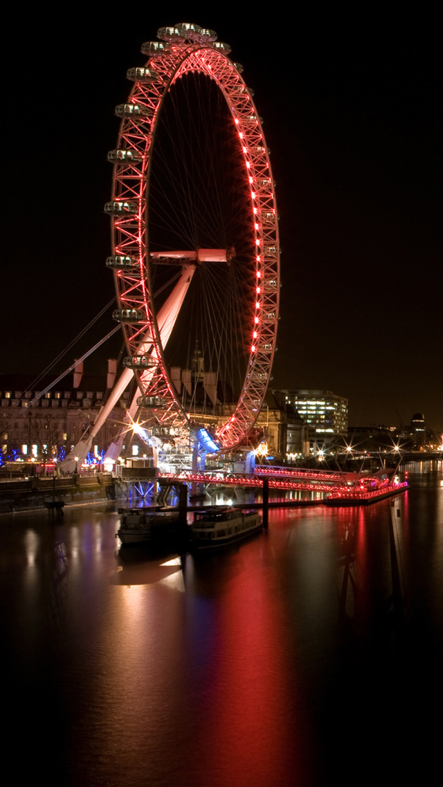 Обои London Eye 640x1136