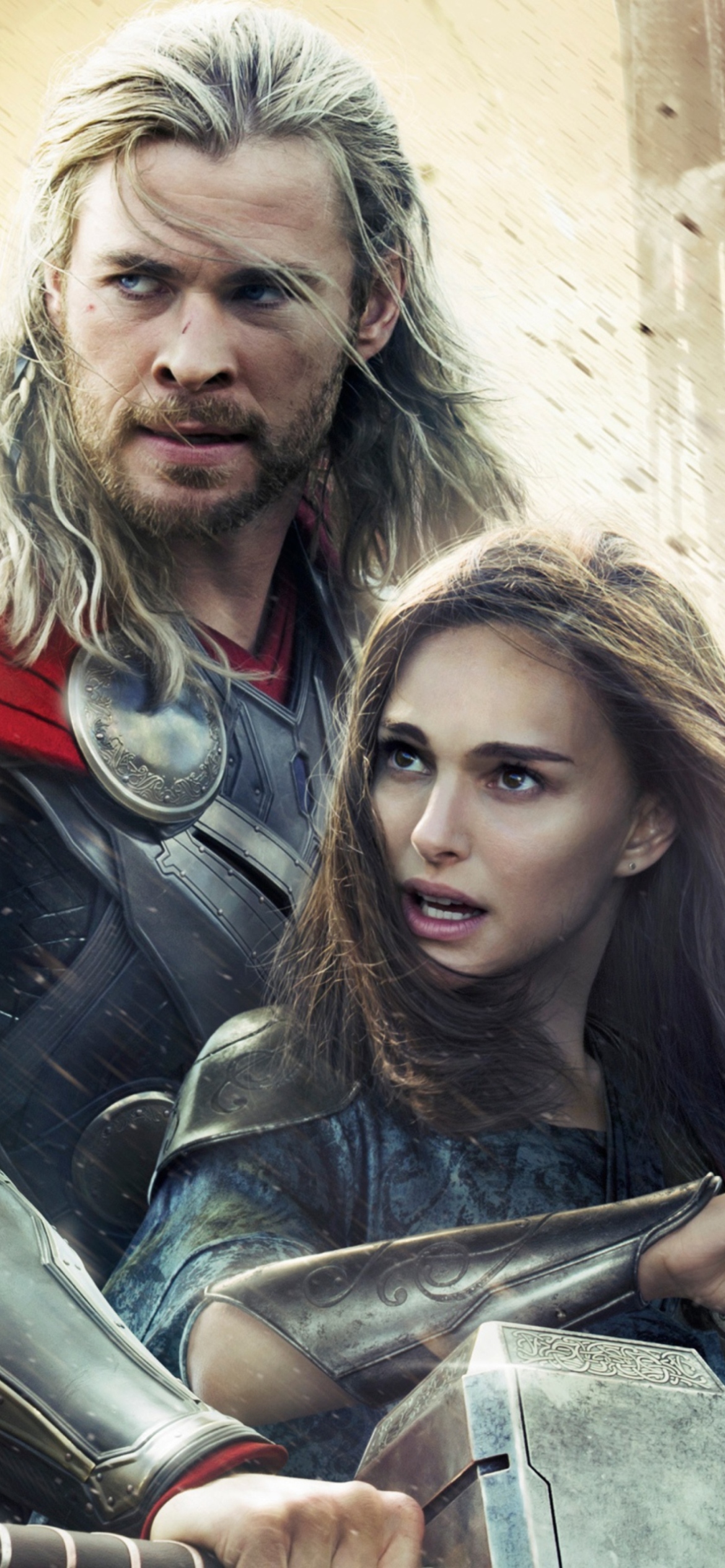 Das Thor The Dark World Movie Wallpaper 1170x2532