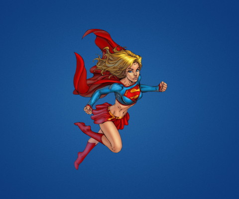 Das Supergirl Wallpaper 480x400