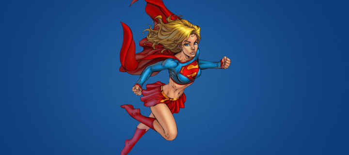 Supergirl wallpaper 720x320