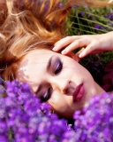 Lavender Portrait screenshot #1 128x160