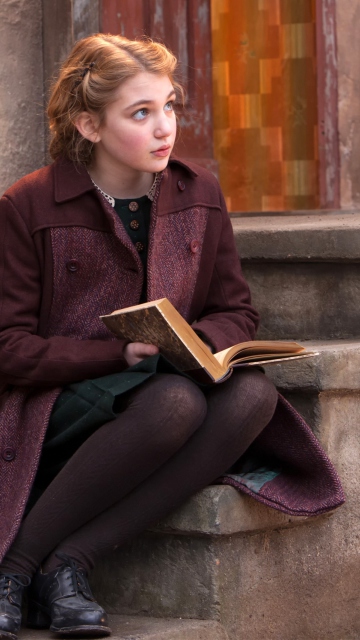 Sophie Nelisse In The Book Thief wallpaper 360x640