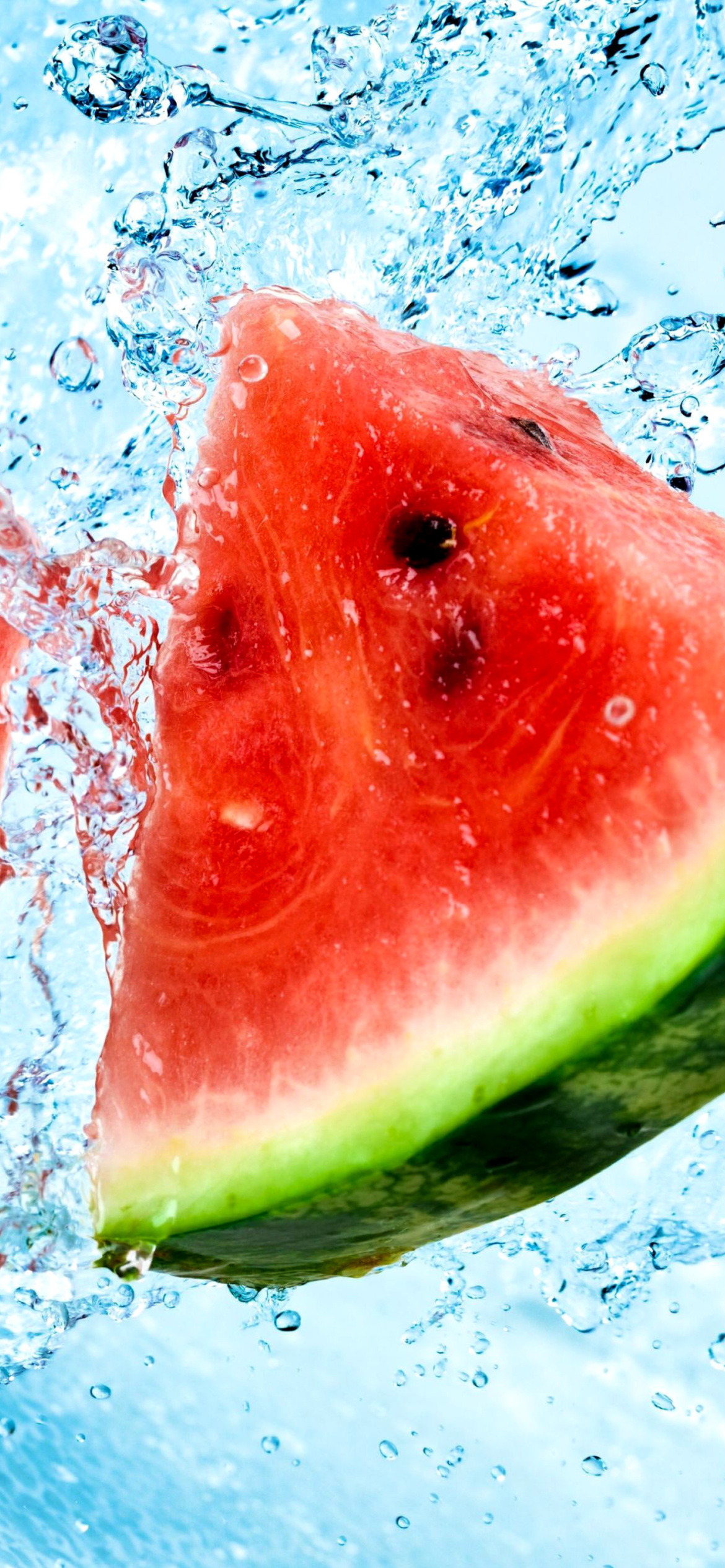 Watermelon Triangle Slices wallpaper 1170x2532