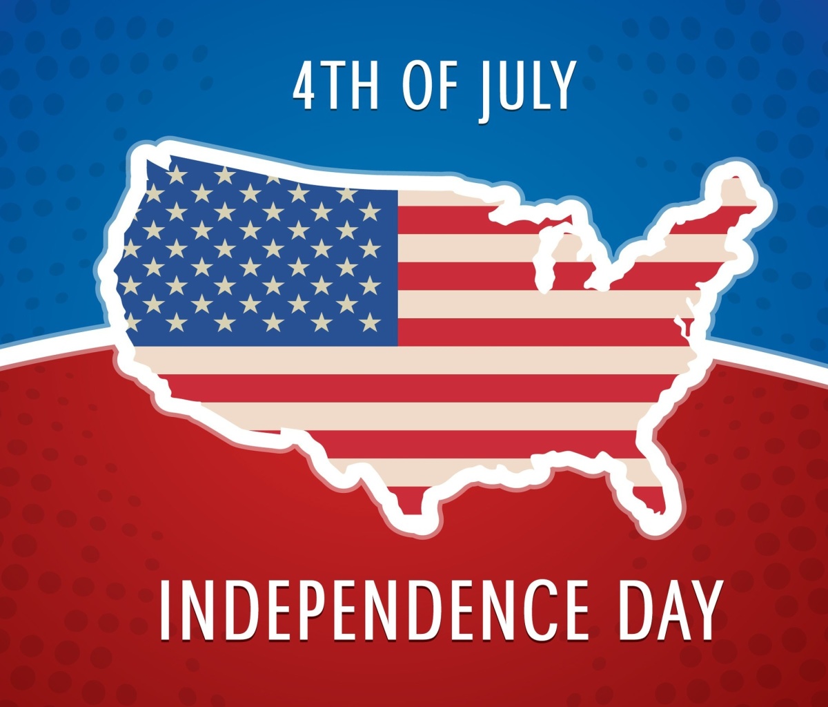 Das 4th of July, Independence Day Wallpaper 1200x1024