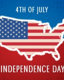 Fondo de pantalla 4th of July, Independence Day 128x160