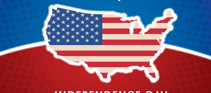 Fondo de pantalla 4th of July, Independence Day 720x320