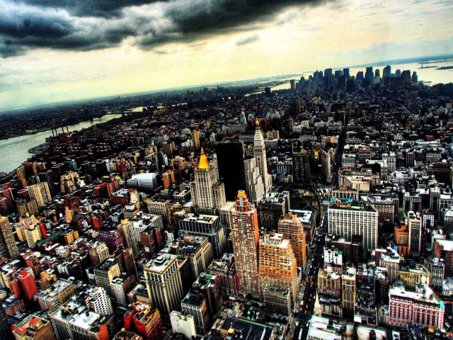 Das Welcome to NYC Wallpaper 640x480