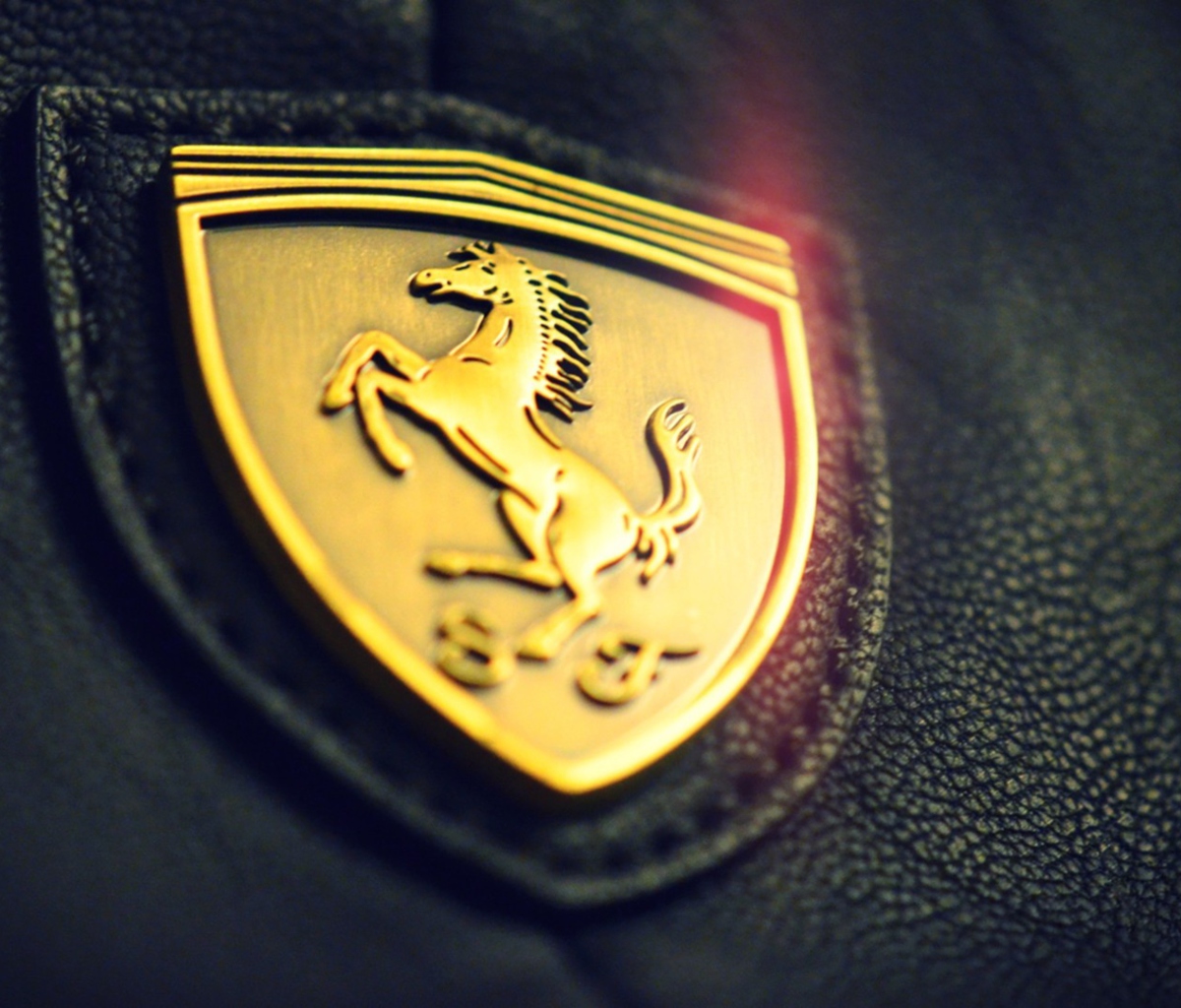 Fondo de pantalla Ferrari Emblem 1200x1024