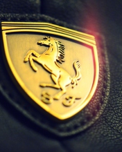 Das Ferrari Emblem Wallpaper 176x220