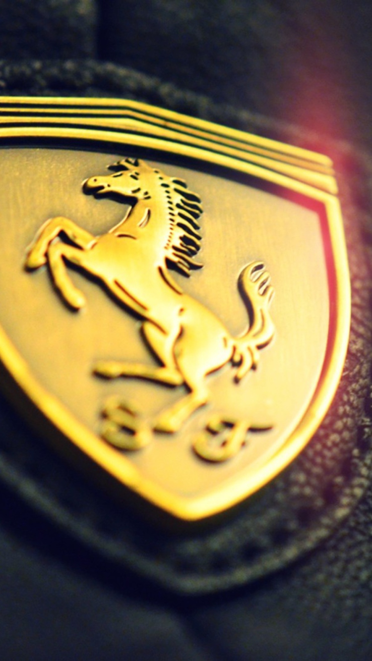 Sfondi Ferrari Emblem 750x1334