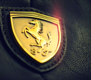 Kostenloses Ferrari Emblem Wallpaper für 208x208