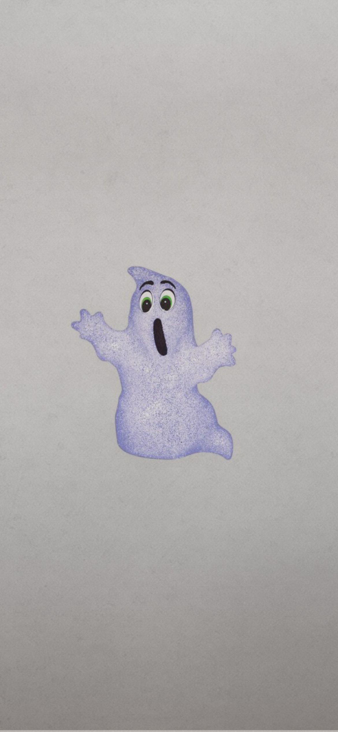Funny Ghost Illustration wallpaper 1170x2532