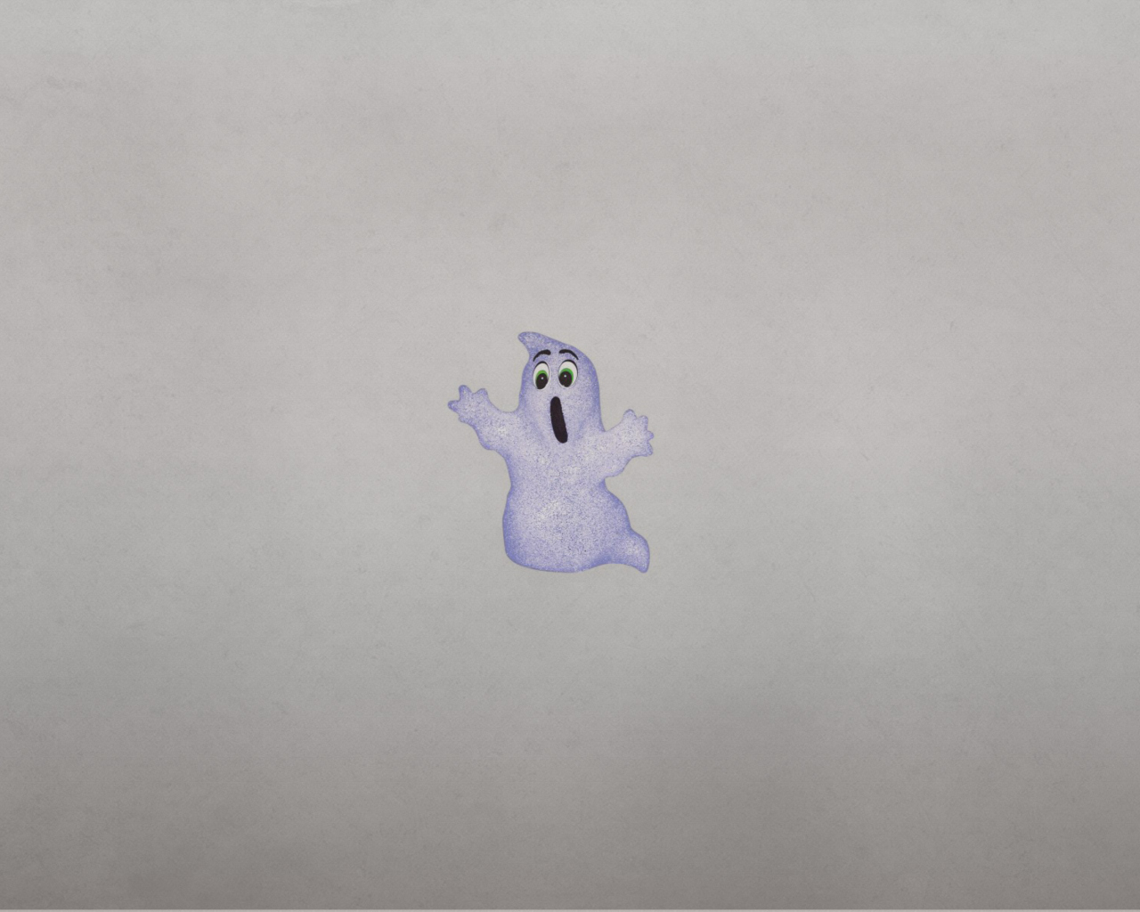 Funny Ghost Illustration wallpaper 1280x1024