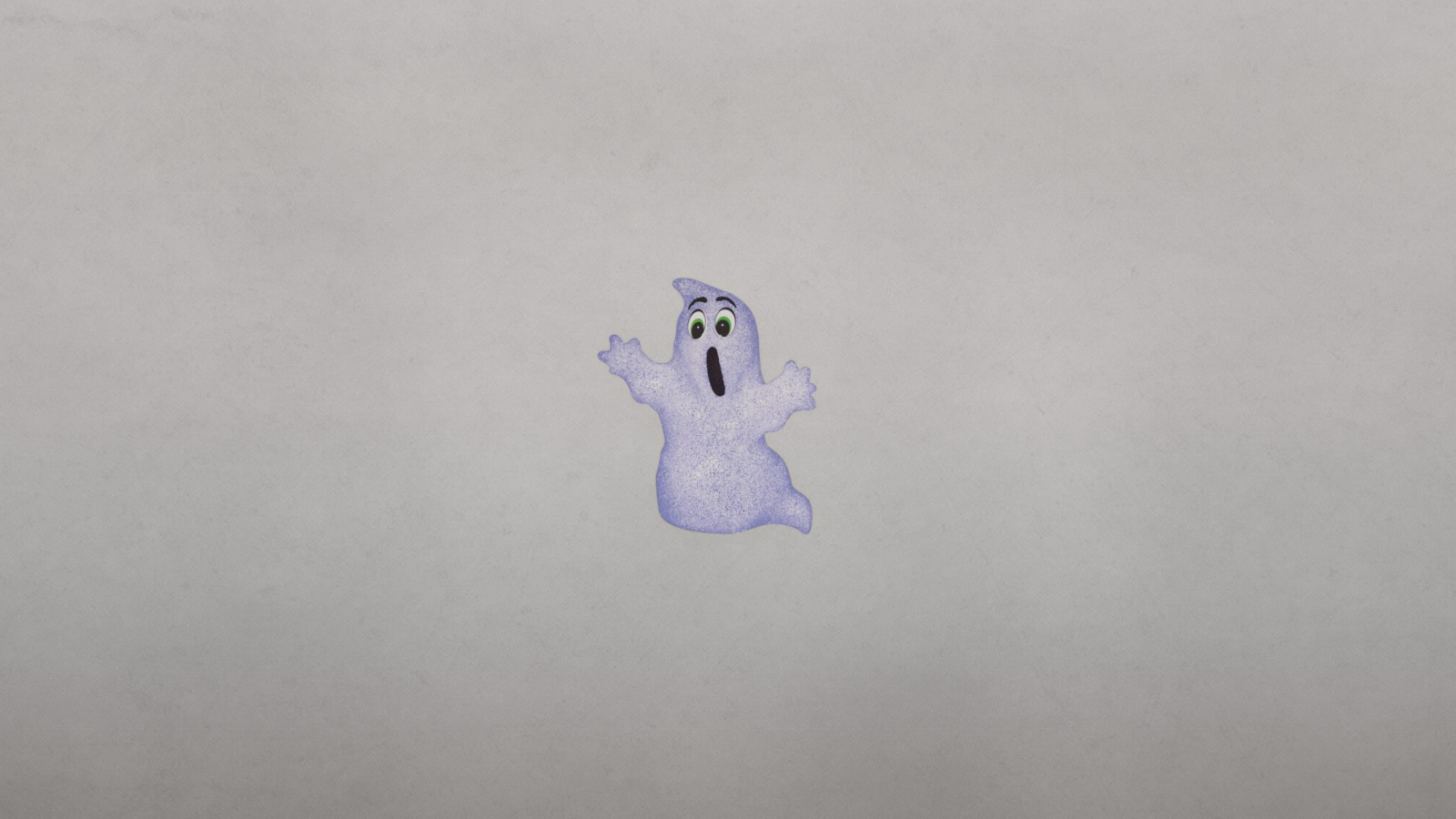 Funny Ghost Illustration screenshot #1 1600x900