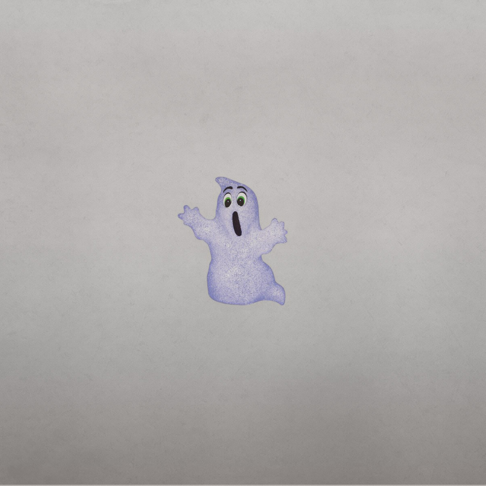 Funny Ghost Illustration wallpaper 2048x2048