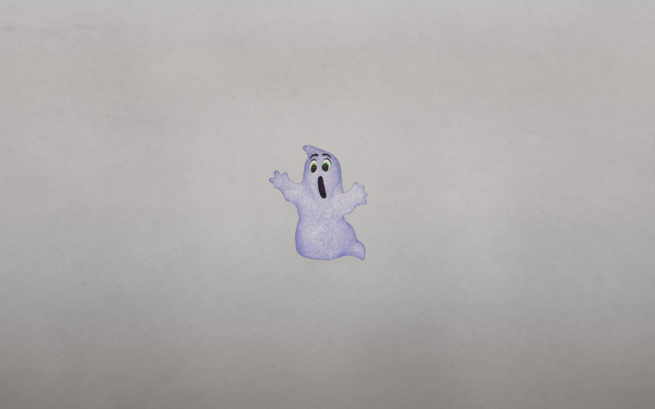 Funny Ghost Illustration wallpaper 2560x1600