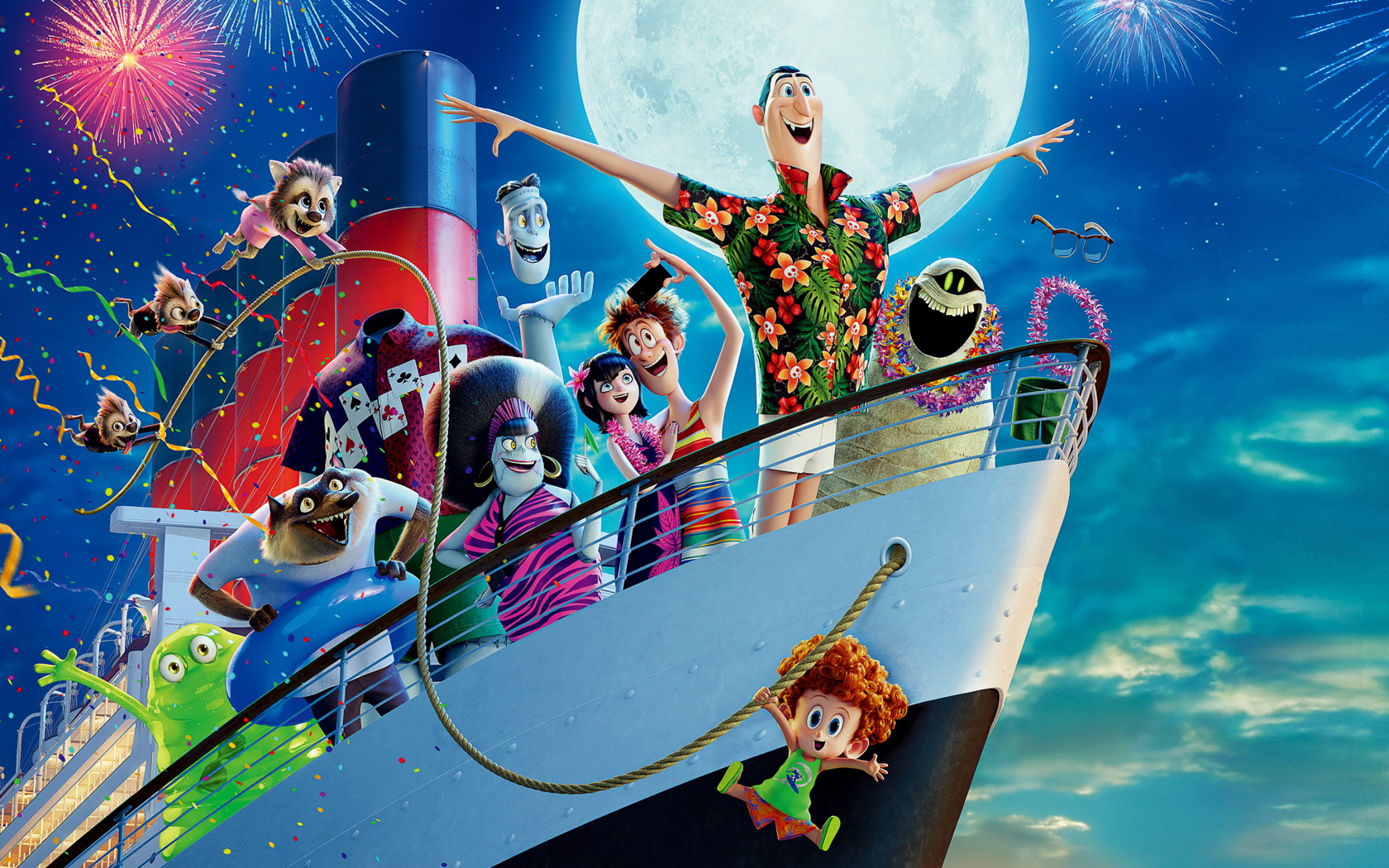 Hotel Transylvania 3 Poster wallpaper 1680x1050