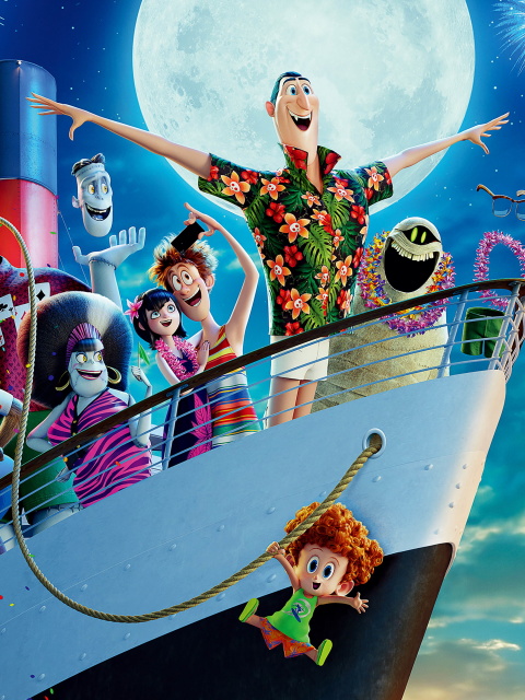 Обои Hotel Transylvania 3 Poster 480x640