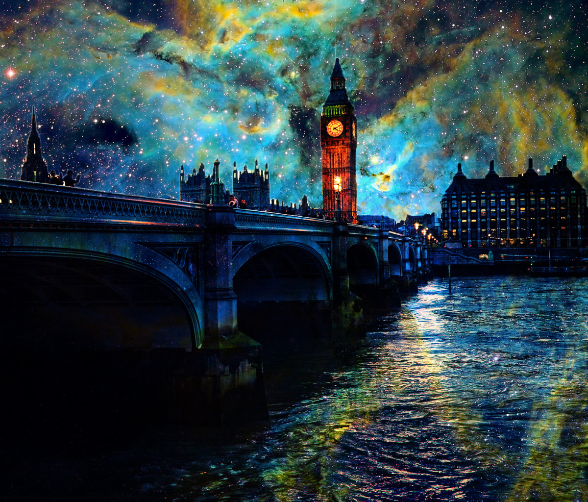 Fondo de pantalla Space London 1200x1024