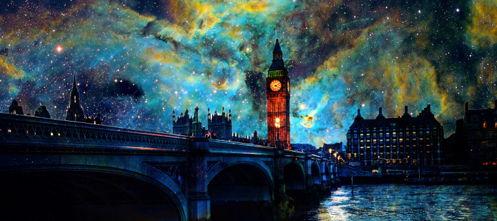 Screenshot №1 pro téma Space London 720x320