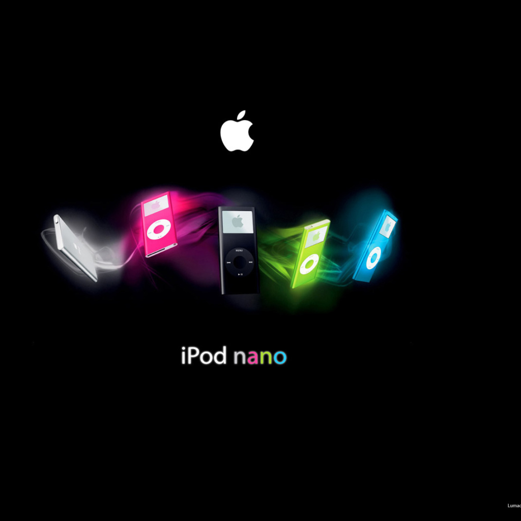 Ipod Nano Music Player wallpaper 1024x1024