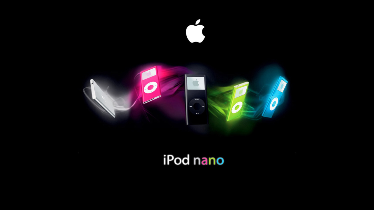 Ipod Nano Music Player wallpaper 1280x720