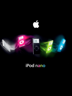 Ipod Nano Music Player wallpaper 240x320