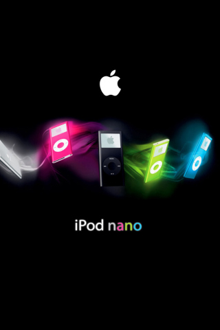 Ipod Nano Music Player wallpaper 320x480