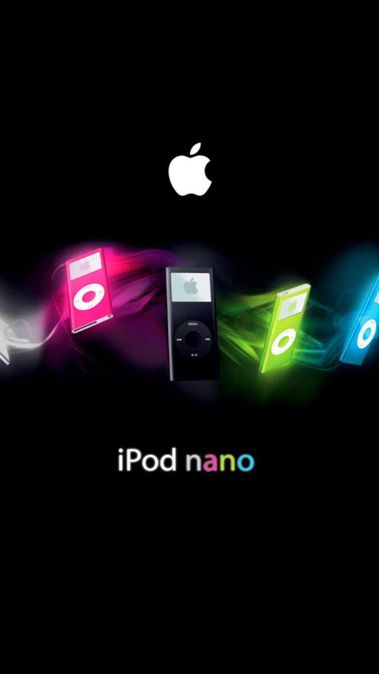 Ipod Nano Music Player wallpaper 750x1334