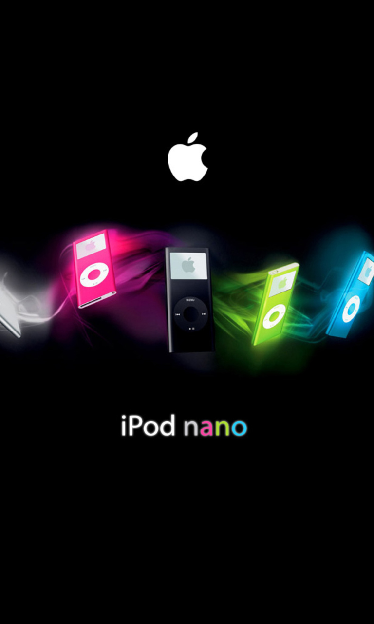 Ipod Nano Music Player wallpaper 768x1280