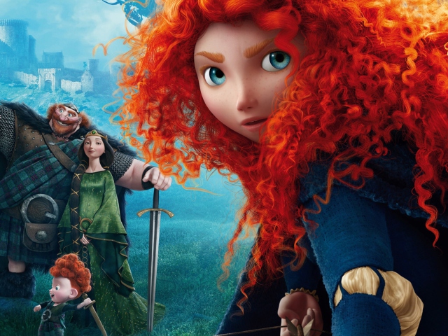 Das Pixar Brave Wallpaper 640x480