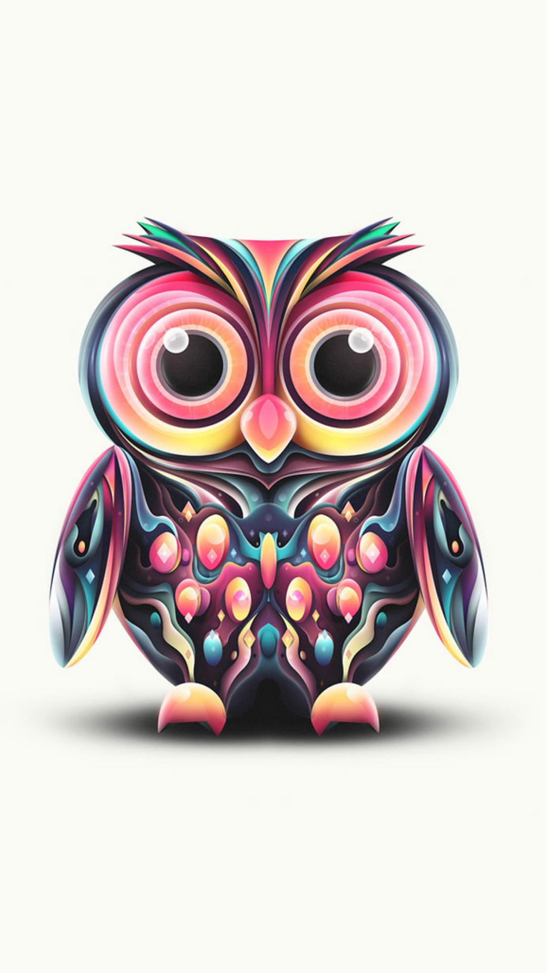 Fondo de pantalla Cute Owl 1080x1920