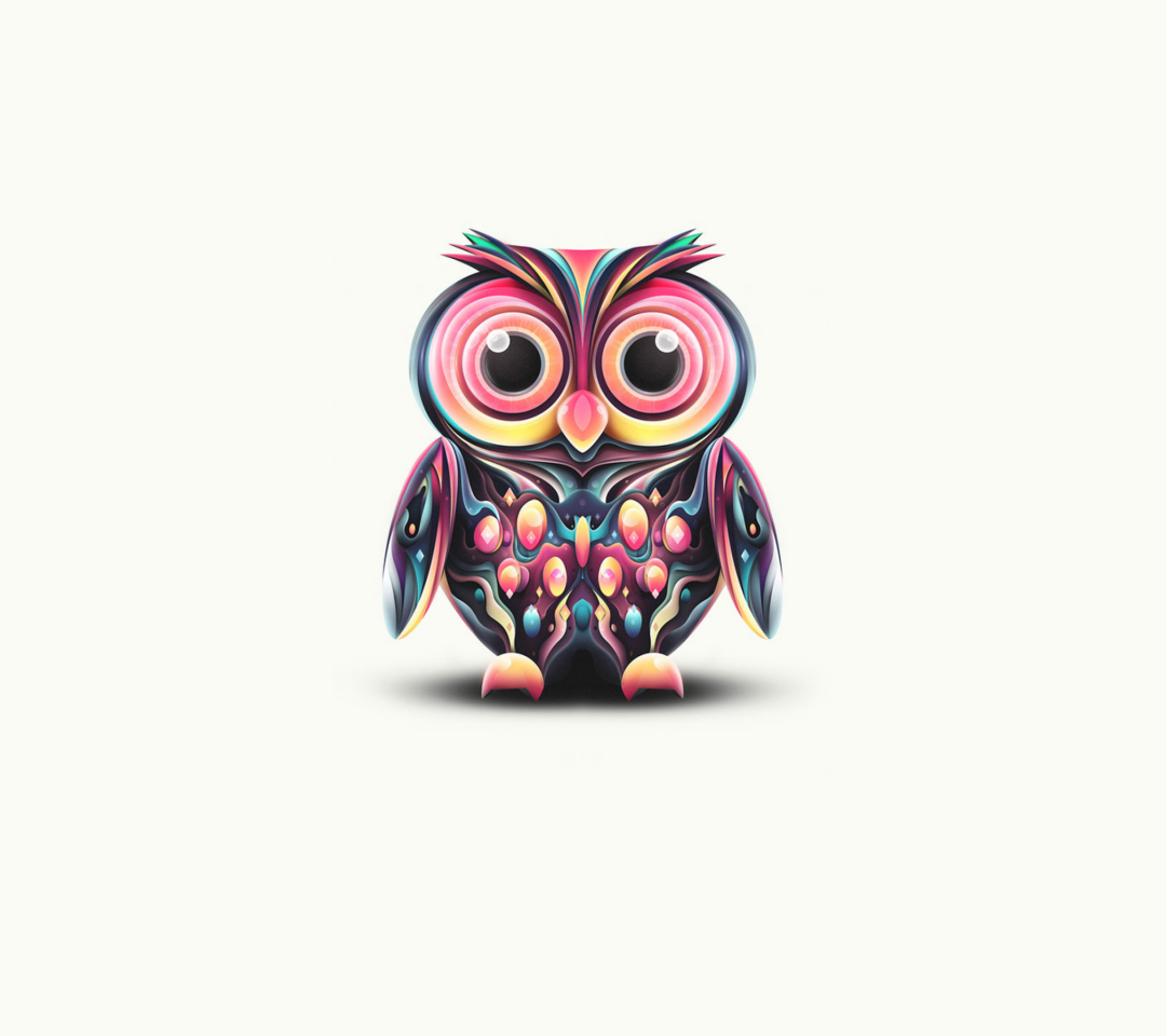 Das Cute Owl Wallpaper 1080x960