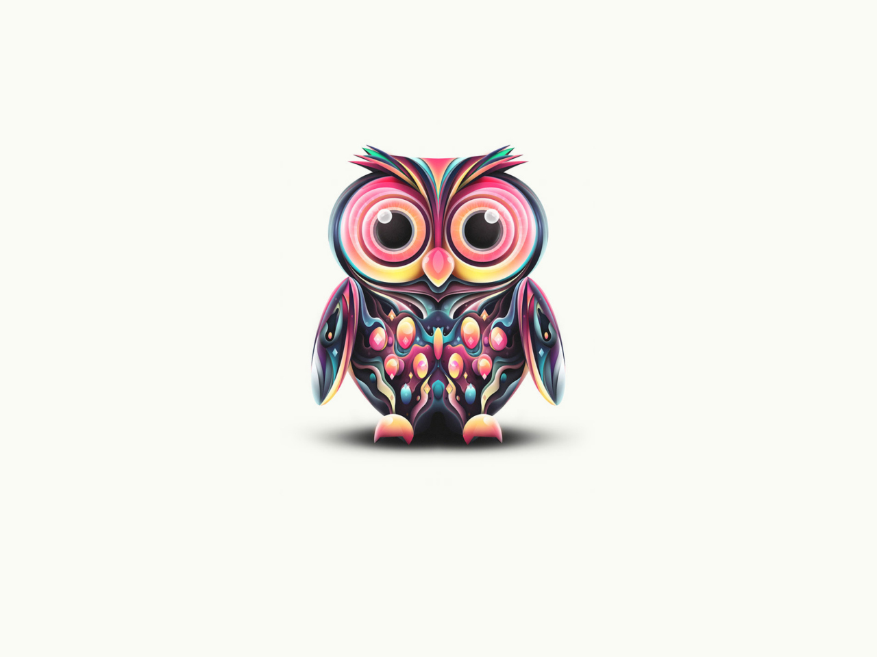 Fondo de pantalla Cute Owl 1280x960