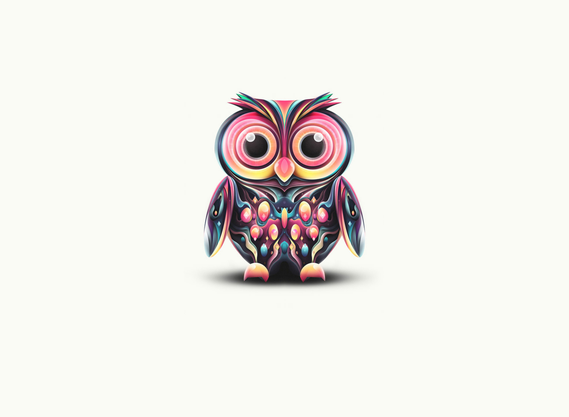 Cute Owl wallpaper 1920x1408