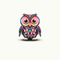 Fondo de pantalla Cute Owl 208x208