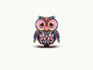 Das Cute Owl Wallpaper 320x240