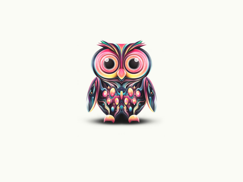 Cute Owl screenshot #1 800x600