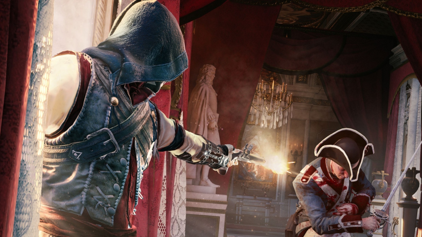 Fondo de pantalla Arno Dorian - The Assassin's Creed 1366x768