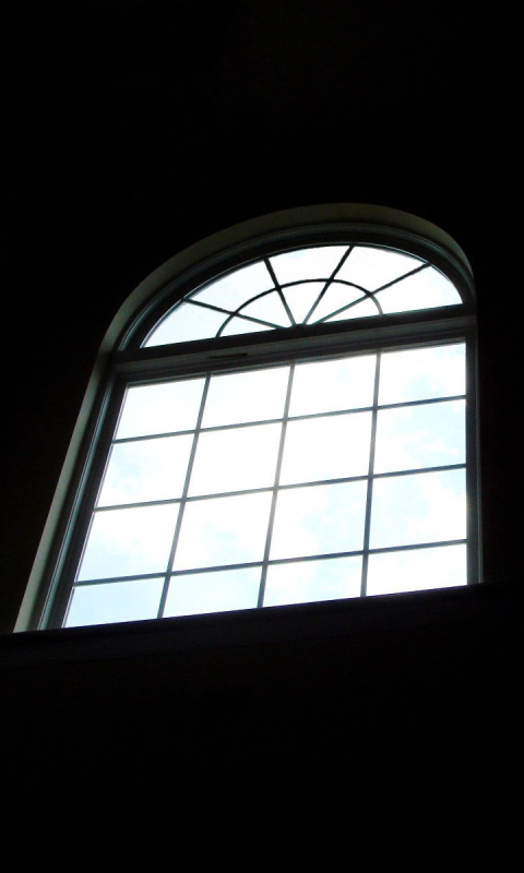Minimalistic Window wallpaper 480x800