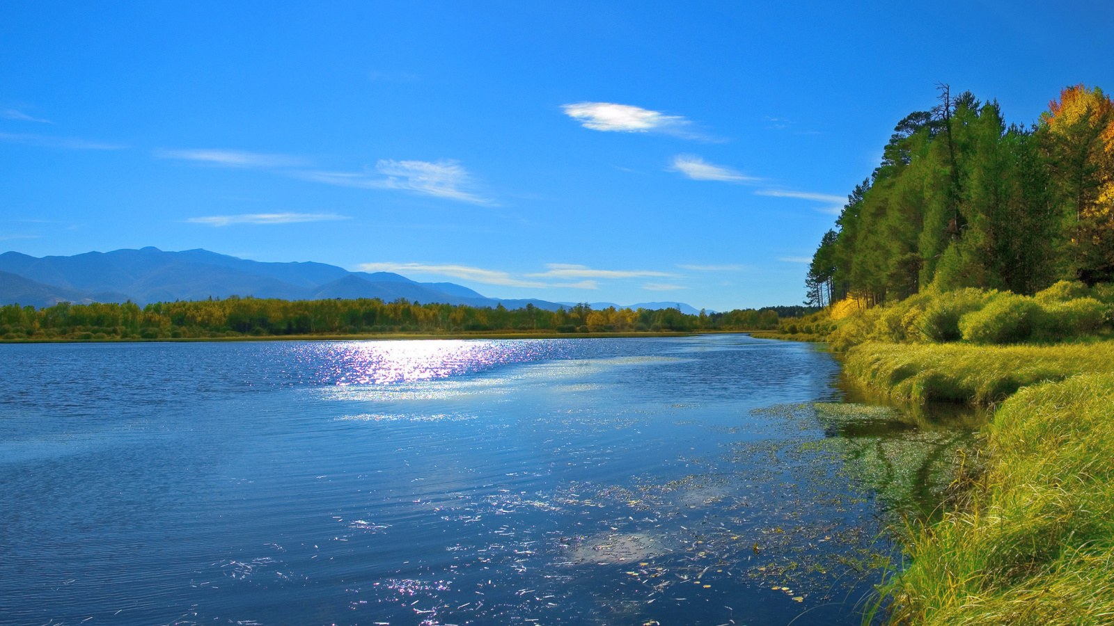 Das Scenic Lake Oregon HD Wallpaper 1600x900