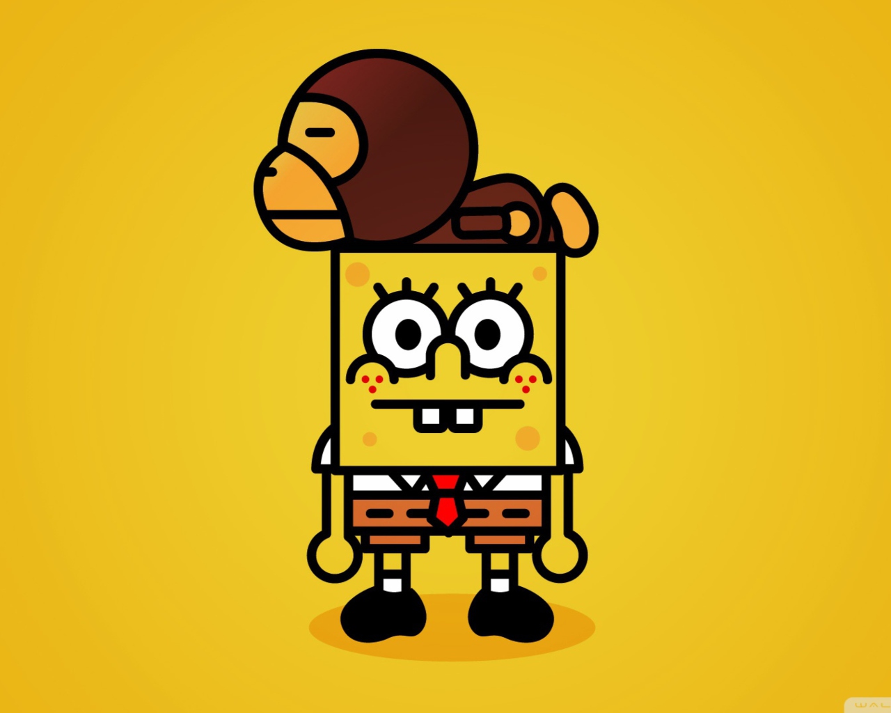 Das SpongeBob Wallpaper 1280x1024