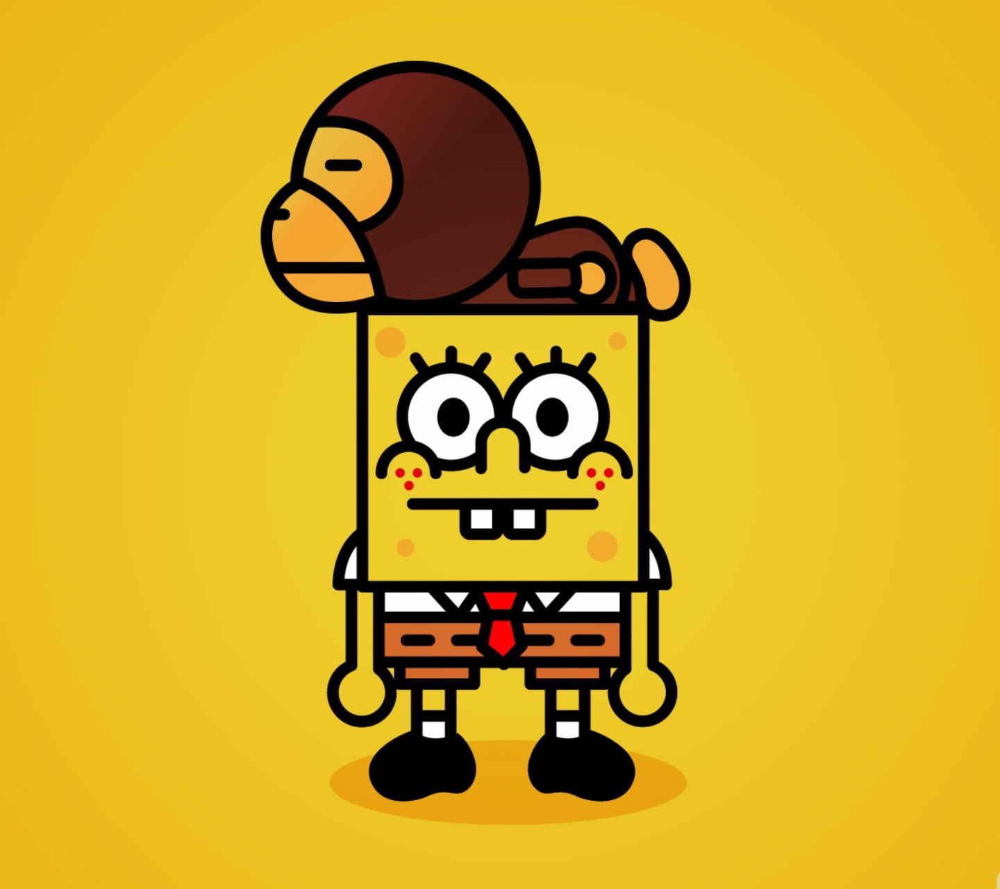 SpongeBob wallpaper 1440x1280