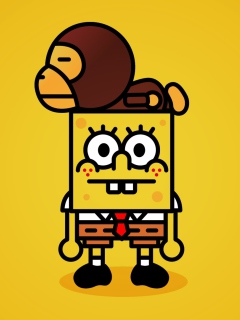 Das SpongeBob Wallpaper 240x320