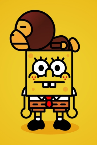 Screenshot №1 pro téma SpongeBob 320x480