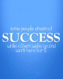 Обои Success Quote 128x160