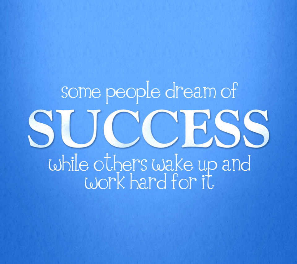 Das Success Quote Wallpaper 960x854