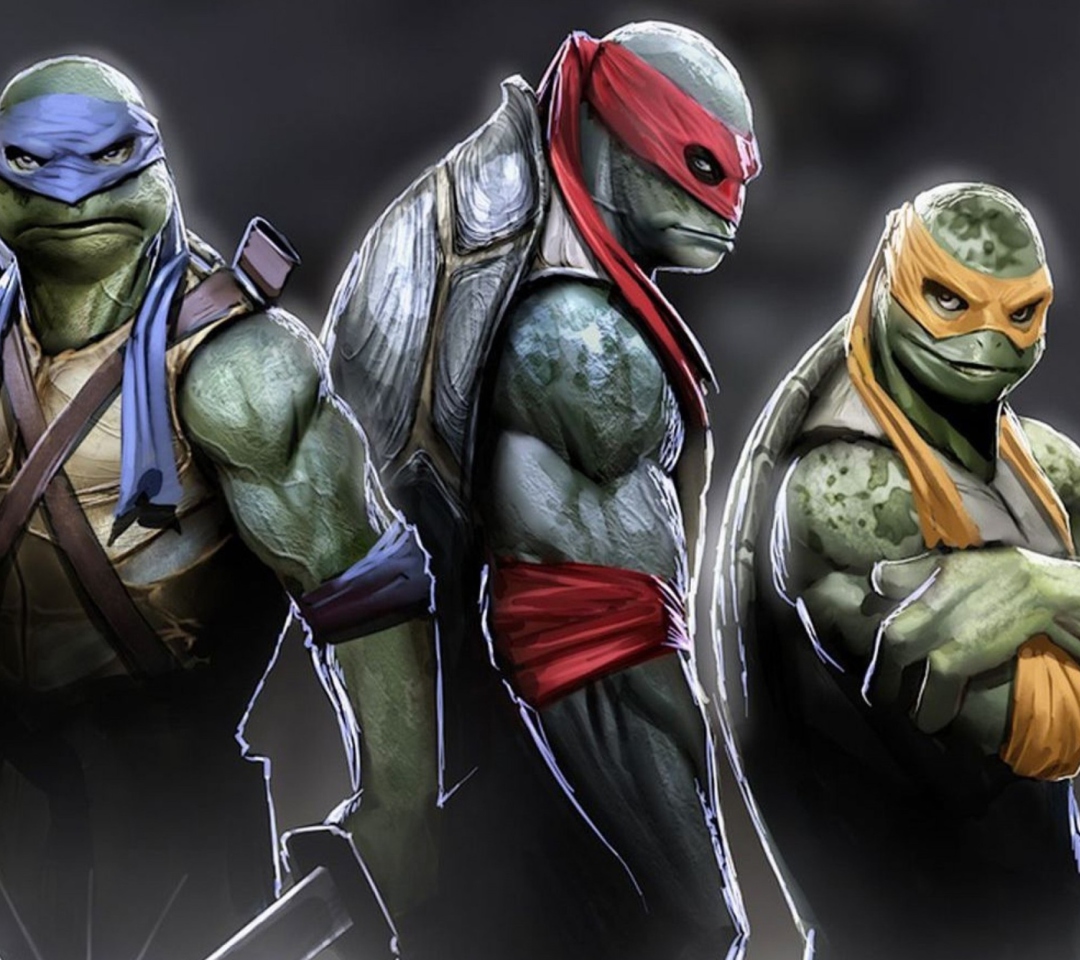 Das Ninja Turtles 2014 Wallpaper 1080x960